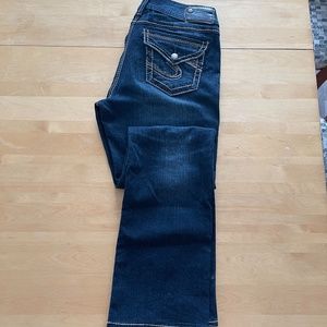 Silver Suki Fluid denim